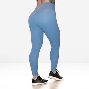 Bare Athletica Legging Blue - High-Rise, Squat-Proof, 7/8 Length